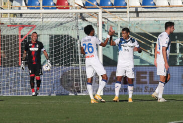 Doppietta Muriel, l'Atalanta vince 2-1 a Crotone