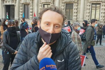 Mondo dello spettacolo in piazza a Milano, Sala “Mi battero’ per voi”