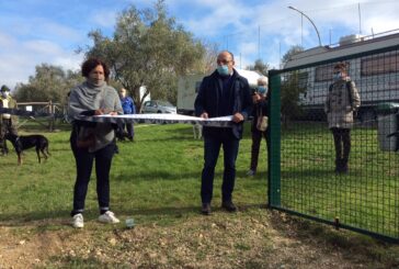 Inaugurata, stamattina, la nuova area sgambamento cani a Vico Alto