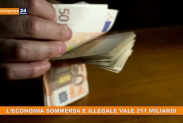 L’economia sommersa e illegale vale 211 miliardi