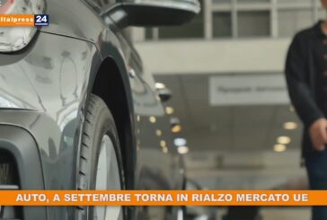 Auto, a settembre torna in rialzo mercato Ue