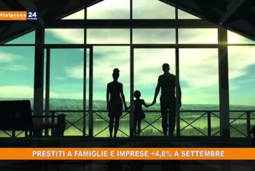 In crescita i prestiti alle famiglie
