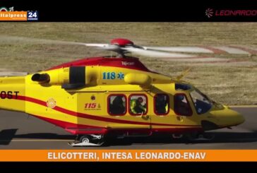 Elicotteri, intesa Leonardo-Enav