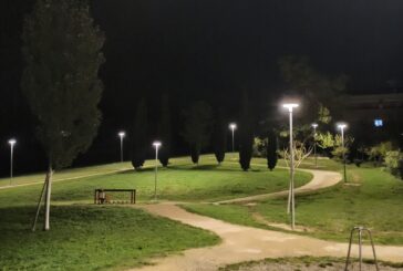 Il parco di Costalpino ha una nuova luce