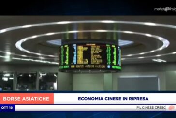 SEDUTA IN RIALZO PER I MERCATI ASIATICI, ECONOMIA CINESE IN RIPRESA
