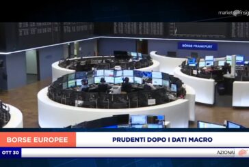 EUROPA PRUDENTE DOPO I DATI MACRO