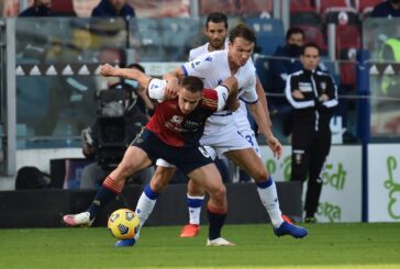 Cagliari-Sampdoria 2-0, Joao Pedro e Nandez in gol