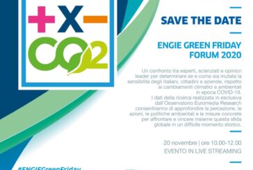 Il 20 novembre si terrà l'Engie Green Friday Forum2020