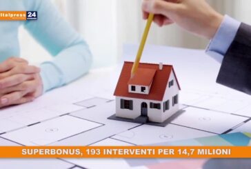 Superbonus, 193 interventi per 14,7 mln