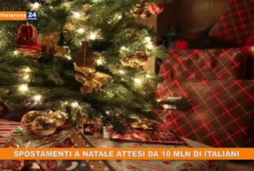 Natale, spostamenti attesi da 10 mln di italiani