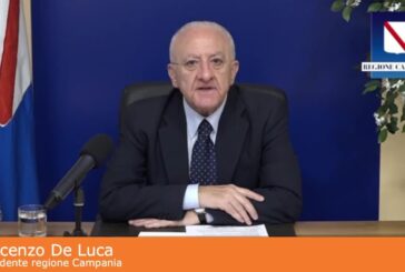 Coronavirus, De Luca “Divisione in ‘zone’ grande buffonata”