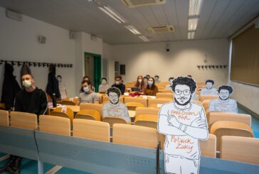 “Una sedia per Patrick Zaky” anche nelle aule dell’Università