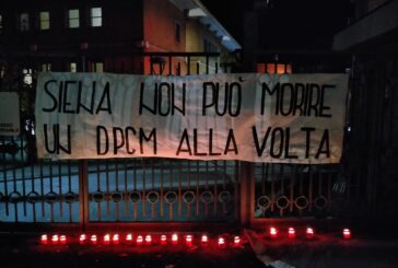 Da “Il Selvaggio”: striscioni contro il dpcm