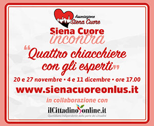 Siena Cuore Incontra: 4 venerdì on line con l’associazione