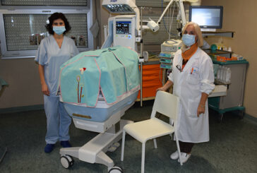 Sedie e arredi per la family room della Terapia intensiva neonatale
