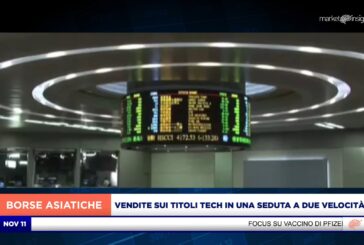 SEDUTA A DUE VELOCITÀ IN ASIA, FORTI VENDITE SUI TITOLI TECH
