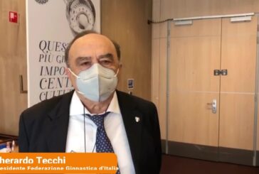 Tecchi rieletto presidente della Federginnastica