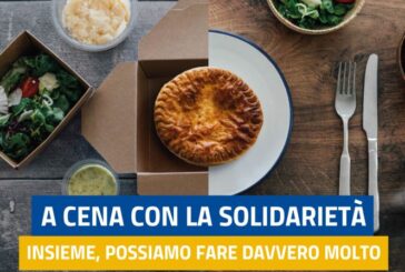 "A Cena con la Solidarietà" per mille famiglie in difficoltà