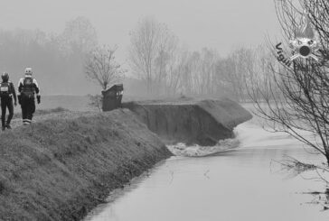 Maltempo, fiume Panaro rompe argini nel Modenese