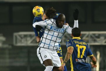 Inter chiude l'anno con una vittoria, Verona battuto 2-1
