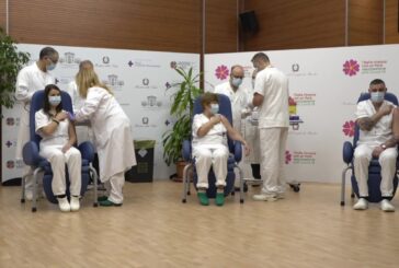 Covid-19, allo Spallanzani i primi tre vaccinati d’Italia