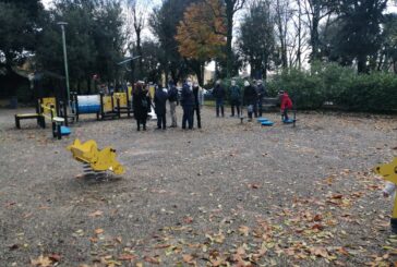 Inaugurata l’area ludica per bambini nei giardini della Lizza