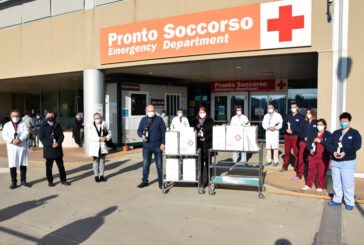 Guarito dal Covid dona all’ospedale 100 bottiglie di Rosso di Montalcino