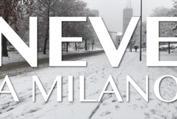 Milano si risveglia sotto la neve