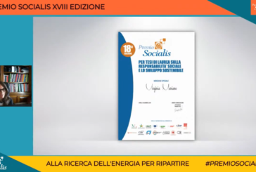 A una laureata di Unisi una menzione speciale del XVIII Premio Socialis