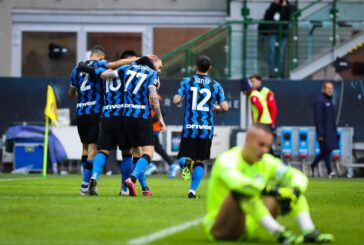 L'Inter travolge 6-2 il Crotone, tris di Lautaro Martinez