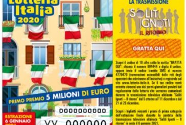 Lotteria Italia, il primo premio da 5 milioni di euro va a Pesaro