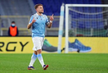 La Lazio batte 2-1 in rimonta il Sassuolo, decisivo Immobile