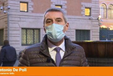 De Poli (Udc) “No giochi di palazzo, stiamo nel centrodestra e votiamo no a fiducia”