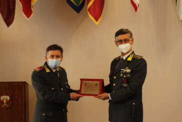 GdF Chiusi: il luogotenente Badalucco va in congedo