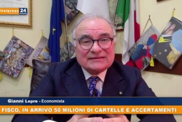 Fisco, in arrivo 50 milioni di cartelle e accertamenti