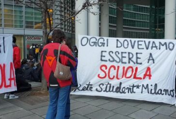 Ancora una protesta degli studenti: “No alla Dad”