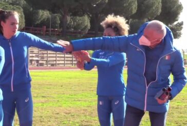 La 4×100 femminile al lavoro a Catania verso Tokyo
