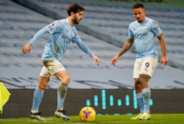 Un gol per tempo, Mancity vince 2-0 in casa Moenchengladbach