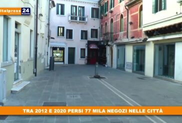 In otto anni 77 mila negozi in meno in Italia