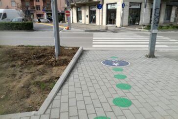 Ciclabile in largo Campidoglio, lavori terminati. “Avanti sulla mobilità sostenibile”