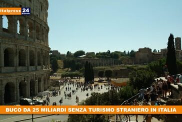 Senza il turismo straniero buco da 25 miliardi