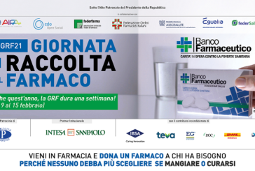 Giornata di raccolta del farmaco: dal 9 al 15 febbraio anche a Siena