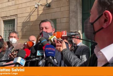 Salvini “Poco rispettoso parlare oggi di chiusure a Pasqua”