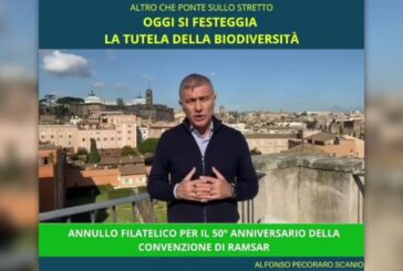 Ambiente: Pecoraro “Festa per convenzione Ramsar, altro che ponte sullo Stretto”