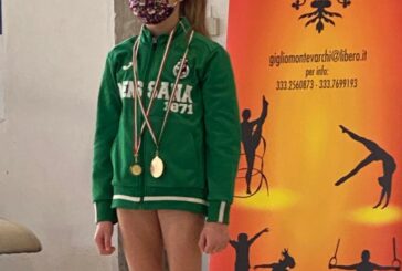 Daisy Pascariu vince la prima prova del Regionale Allieve Gold