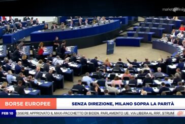 EUROPA SENZA DIREZIONE, MILANO SOPRA LA PARITÀ