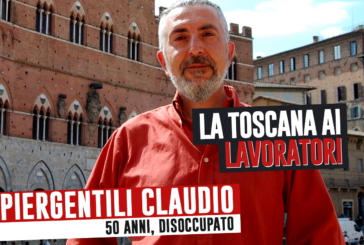 Il Partito Comunista manifesta a Firenze contro il Governo Draghi