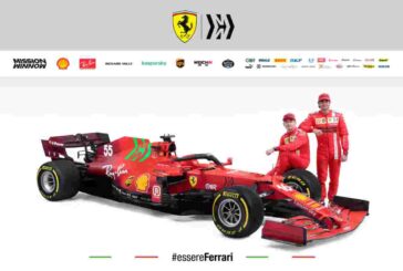Rossa e amaranto, ecco la SF21. Elkann "2020 ci ha reso più forti"