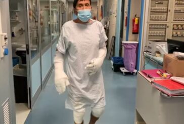 Morandi, primi passi in ospedale dopo l'incidente "Sono stato fortunato"
