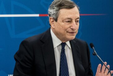 Draghi "Far ripartire processo di convergenza tra Sud e Centro-Nord"